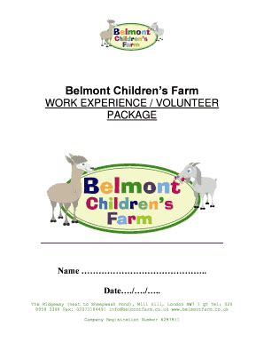 Fillable Online Belmontfarm Co Thank You For Becoming A Member And