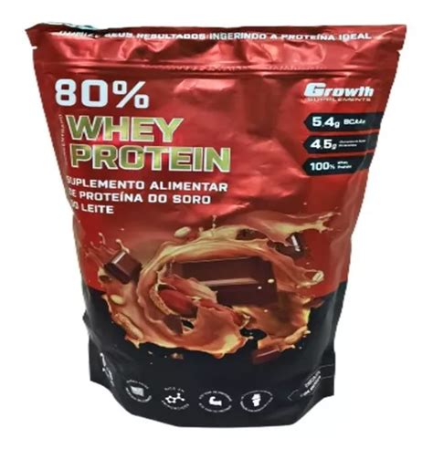 Suplemento En Polvo Growth Supplements Concentrado Basic Whey Proteínas