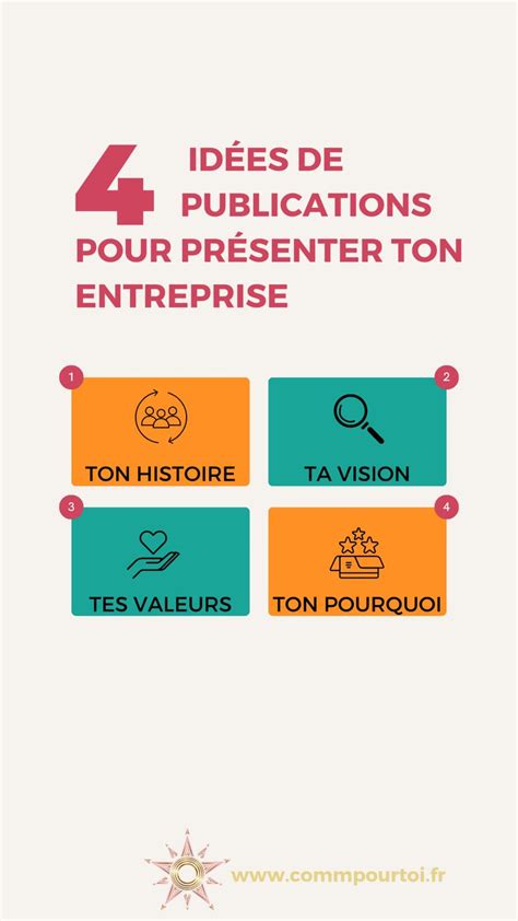 4 idées de publications pour présenter ton entreprise Marketing de l