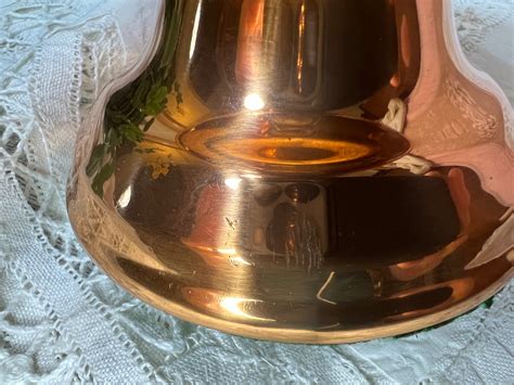 Vintage 1960s Copper Candle Holder By Coppercraft Guild Made Etsy