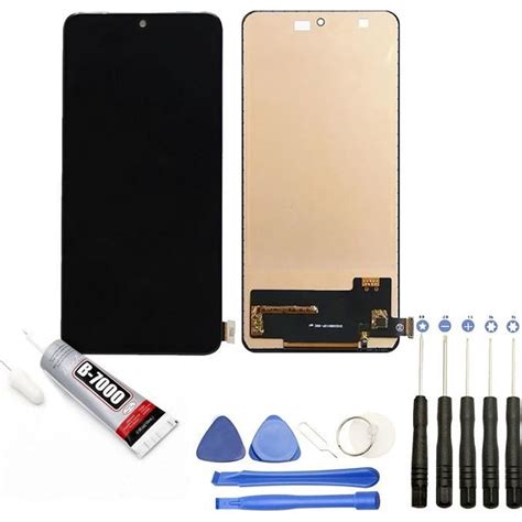 Vitre Tactile Ecran LCD Pour Xiaomi Redmi Note 10 Pro 4G 6 67 Noir