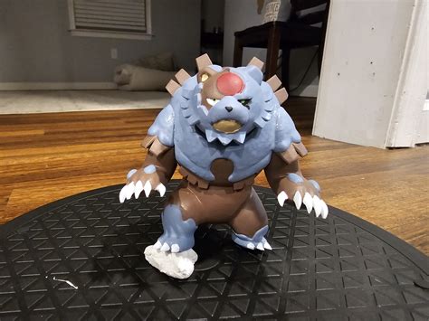 3D Printer Pokemon Ursaluna Bloodmoon Made With Phrozen Sonic Mighty