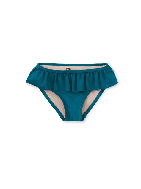 Girl Ruffled Bikini Bottoms Swim Bottom Tea Collection