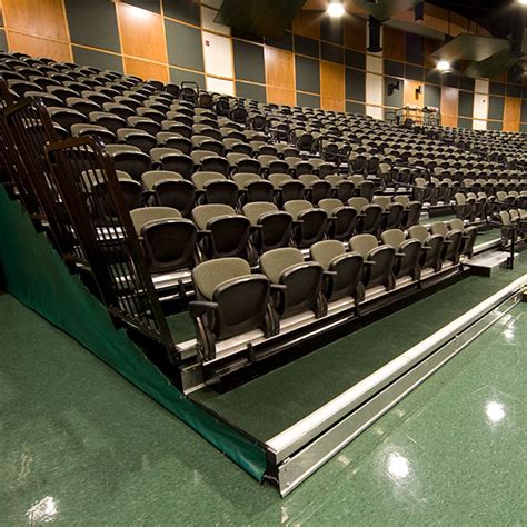 Gymnasium Seating | Indoor Bleachers - Hussey Seating Company