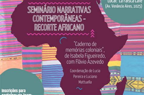 Fl Vio Azevedo Comenta Obra Caderno De Mem Rias Coloniais No