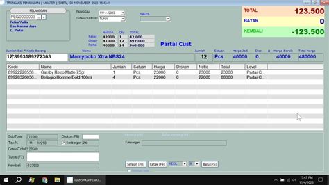 SOFTWARE RETAIL GROSIR DAN PARTAI ID020 Software Grosir Eceran