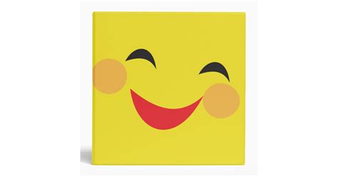 Silly Smiley Face Notebook Binder Zazzle