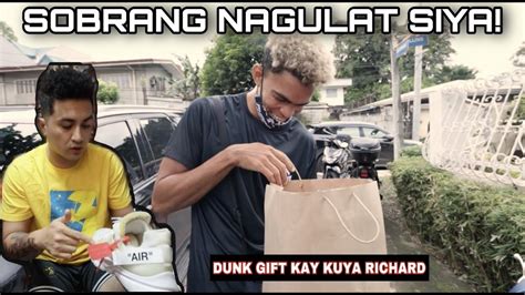 BINIGYAN NG DUNK MICHIGAN SI KUYA RICHARD UNBOXING NG LOUIS VITTON