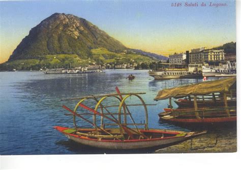 Raddampfer In Lugano Lago Di Lugano Schiff Kaufen Auf Ricardo