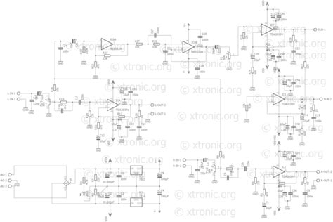 Amplificador De Audio Schematic Tda Ne Amplificador De