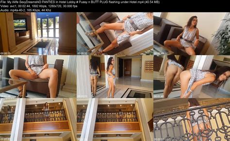 My Wife Sexydreams Butt Plug And Pussy Public Flashing For Yachtsmen N Fishermen Page