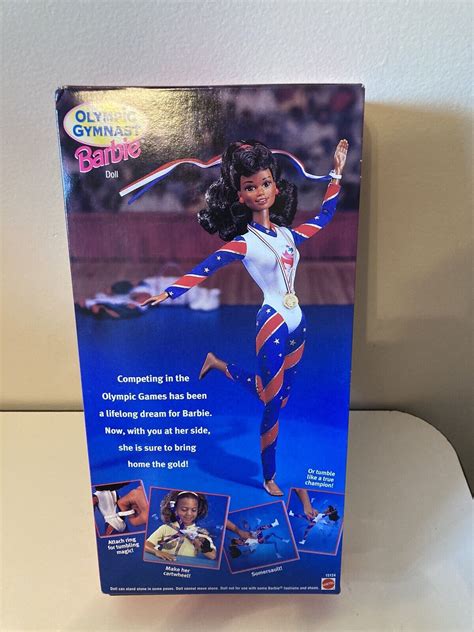 Mavin Barbie Doll Olympic Gymnast Atlanta Games African American Gold