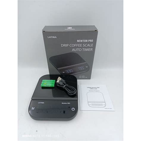 Jual Alat Kopi Latina Newton Pro Coffee Drip Scale Timer Timbangan