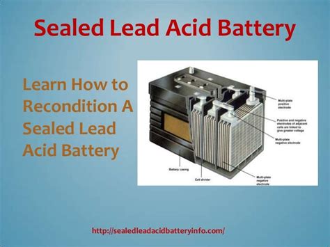 Sealed lead acid battery