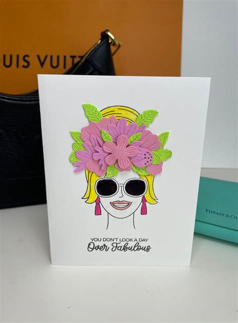 You Dont Look A Day Over Fabulous Card Etsy