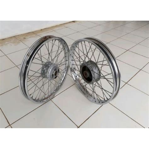 Jual Velg Depan Belakang Supra X Old Kharisma Fit New Shopee