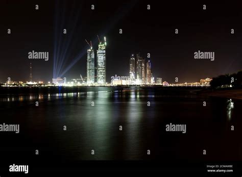 Abu Dhabi Skyline Stock Photo - Alamy