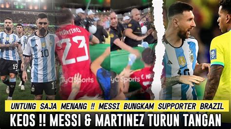 Keos Messi Emiliano Martinez Turun Tangan Bantu Supporter Argentina