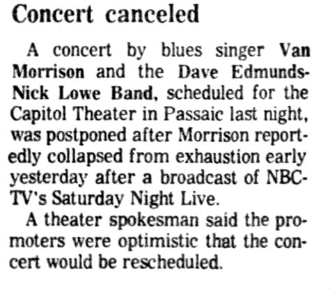 Van Morrison Concert & Tour History (Updated for 2023) | Concert Archives