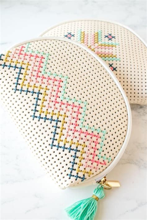 How to cross stitch a ready-made Target bag | Cross stitch embroidery ...