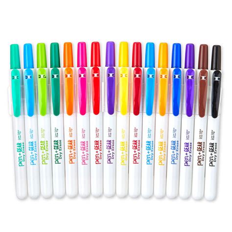 Pen Gear Retractable Dry Erase Markers Fine Tip Erasable Marker