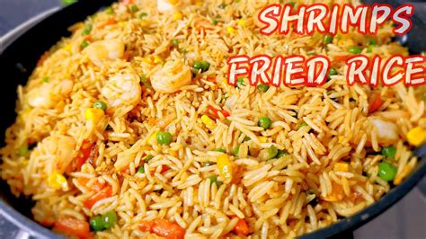 How To Make Shrimp Fried Riceeasy Chinese Fried Rice With Shrimpprawn Cookwithamazing Youtube