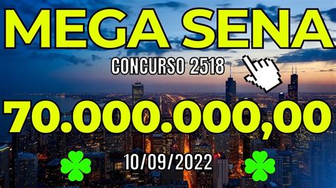 Mega Sena Concurso Milh Es Dicas Estudos