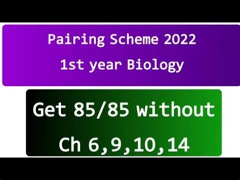 St Year Biology Paper Scheme How To Get Full Marks In Biology