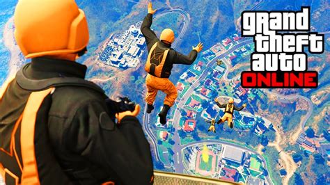 Gta Online Finally A Good Adversary Mode Gta Drop Zone Adversary