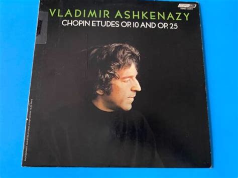 Vladimir Ashkenazy Chopin Etudes Op Lp Ebay