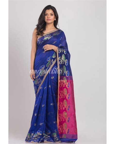 Tangail Saree Buy Cotton Tangail Saree Online Angoshobha