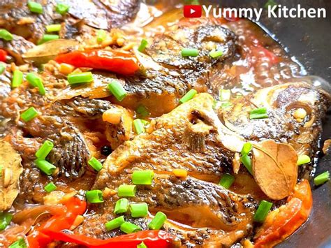 Adobong Tilapia In Just 4 Steps Yummy Kitchen