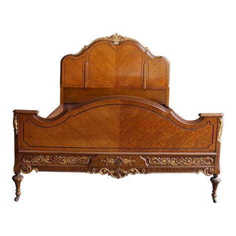 Antique Full Bed Frame | Chairish