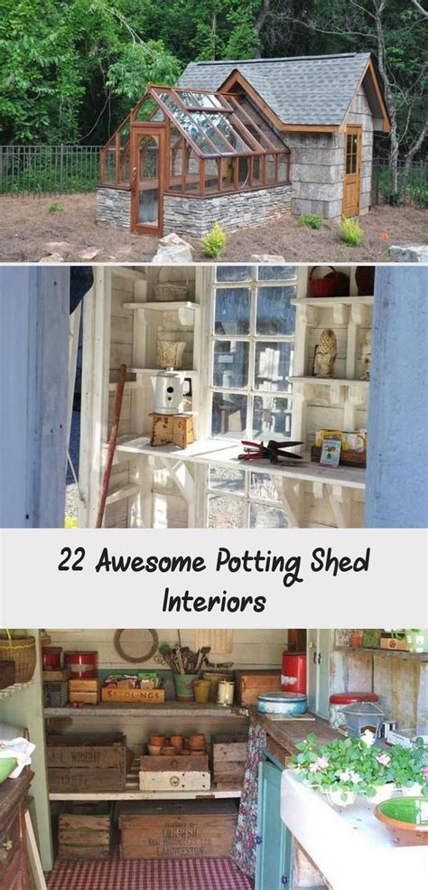 En Blog En Blog Shed Interior Potting Shed Garden Room