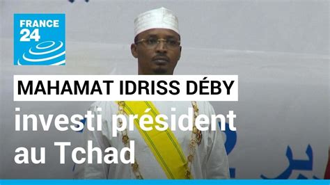 Le général Mahamat Idriss Déby Itno investi président au Tchad FRANCE