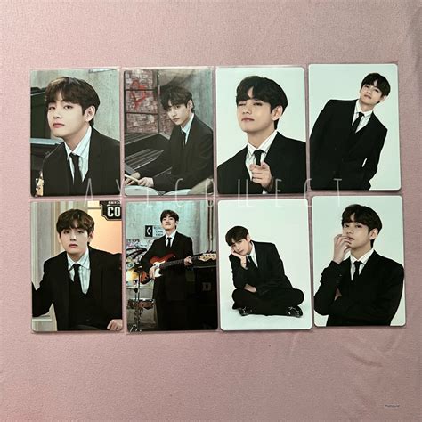 Bts Taehyung Ptd Mini Pc Set V Wts Permission To Dance Hobbies And Toys Memorabilia