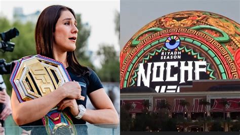 Video Noche Ufc Unveiled On Sphere Alexa Grasso To Defend Title