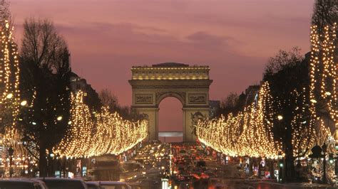 Christmas Paris France Wallpapers - Wallpaper Cave