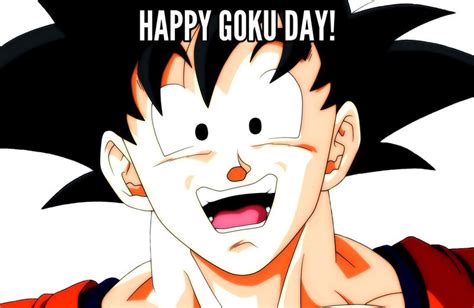 Happy Goku Day Render By Blue Eyes3000 On Deviantart