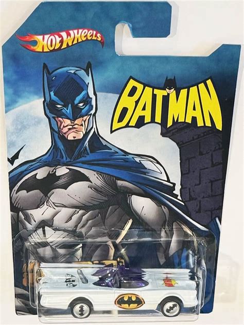 Silver Batmobile Tv Series Custom Hot Wheels Batman Series W Rr Other