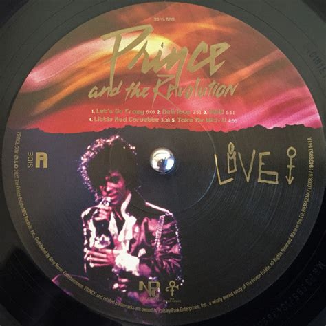 Buy Prince And The Revolution : Live (3xLP, Album, RE, RM, MRP) Online ...