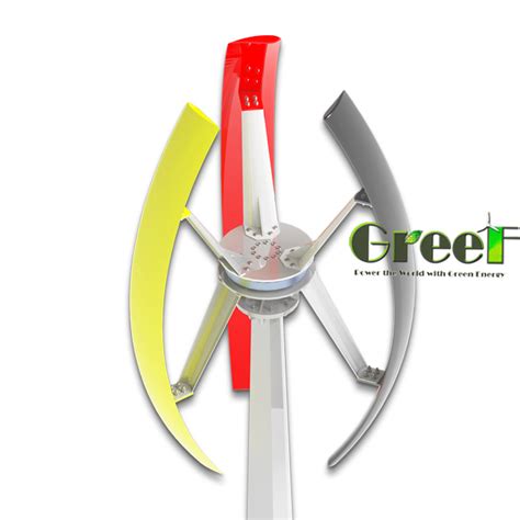 1kw 3 Phase Low Noise High Efficiency Vertical Wind Turbine For Home