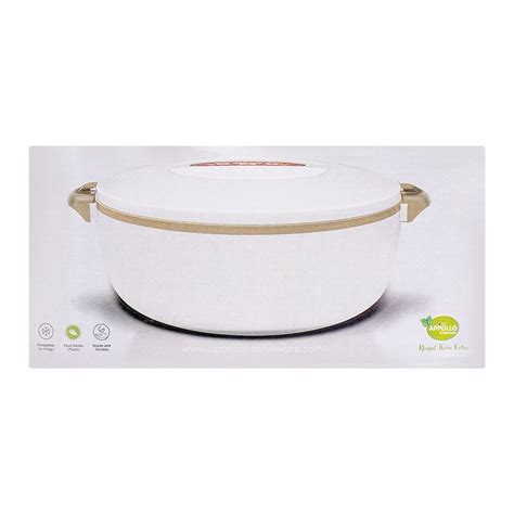 Purchase Appollo Chef Food Warmer Hot Pot Removable Stainless Steel Food Keeper Extra Large