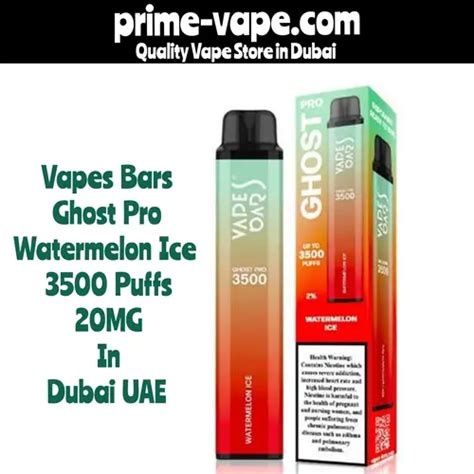 Ghost Pro 3500 Puffs Vapes Bars Disposable Vape Dubai UAE