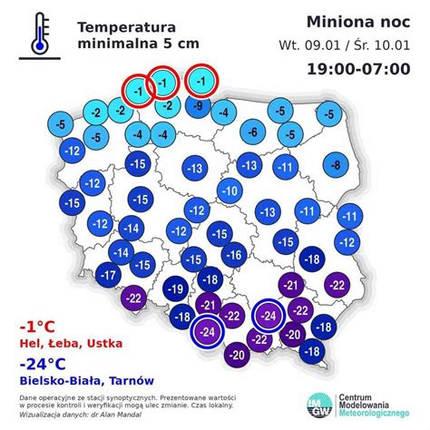 Takiego mrozu tej zimy jeszcze nie było Temperatura w Polsce spadła do