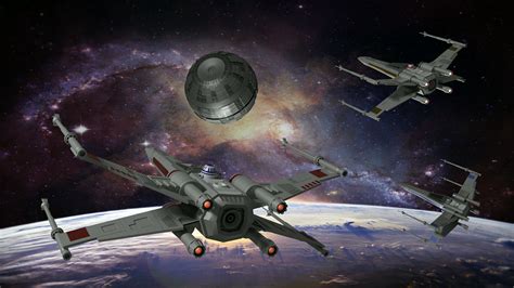 Death Star battle scene (X-wing) - Finished Projects - Blender Artists ...