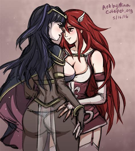 Daily Sketch Tharja And Cordelia By MinaCream Hentai Foundry