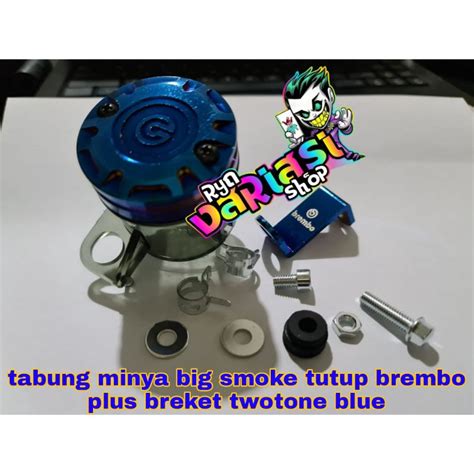 Jual Tabung Minyak Brmbo Big Smoke Twotone Tone Plus Breket Tempat