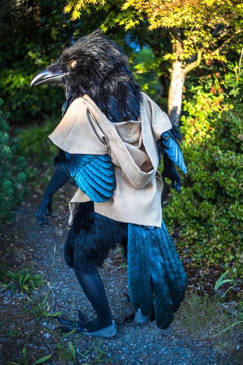 Handmade Raven Dandd Character Costume Adafruit Industries Makers Hackers Artists Designers