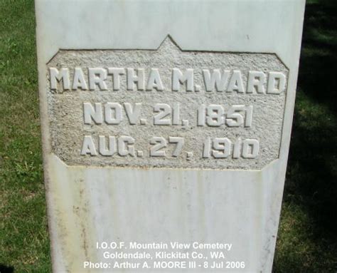 Martha Madaline Mattie Ridgway Ward Find A Grave Memorial